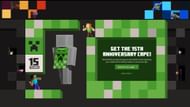 Claiming the creeper cape (Image via Mojang Studios)